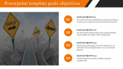 Use Creative PowerPoint Template Goals Objectives Design
